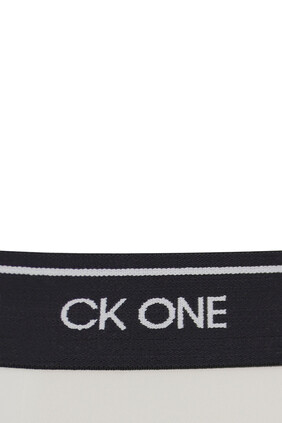 CK ONE COTTON TRUNK 2PK:White :S